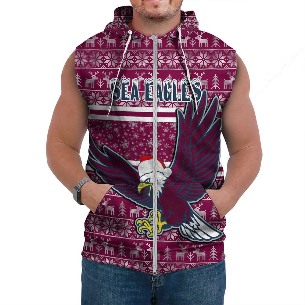 vibe-hoodie-clothing-manly-warringah-sea-eagles-christmas-sleeveless-hoodie