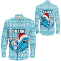 vibe-hoodie-clothing-cronulla-sutherland-sharks-christmas-long-sleeve-button-shirt