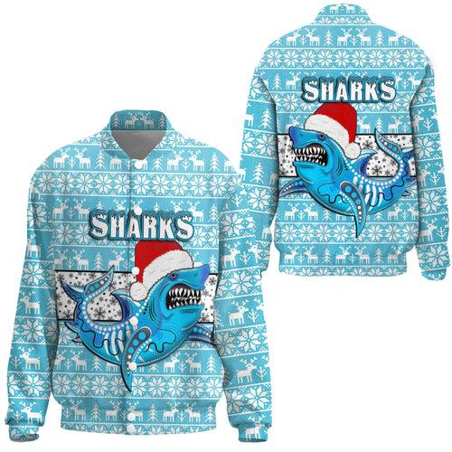 vibe-hoodie-clothing-cronulla-sutherland-sharks-christmas-thicken-stand-collar-jacket