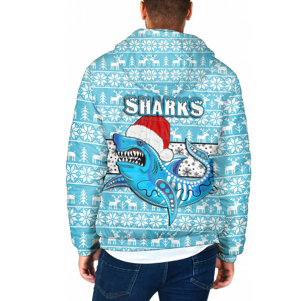 vibe-hoodie-clothing-cronulla-sutherland-sharks-christmas-hooded-padded-jacket