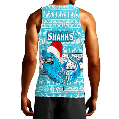vibe-hoodie-clothing-cronulla-sutherland-sharks-christmas-tank-top
