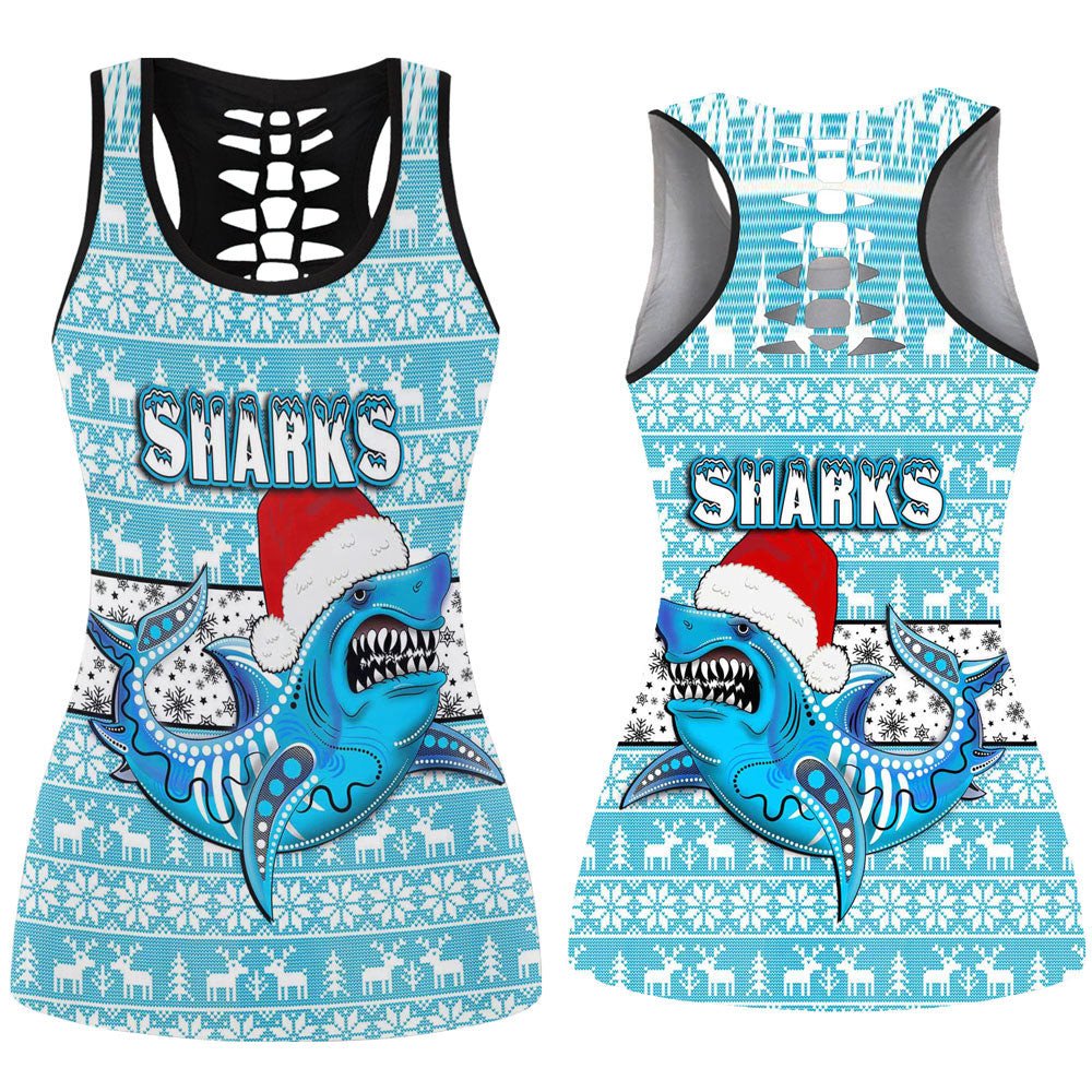 vibe-hoodie-clothing-cronulla-sutherland-sharks-christmas-hollow-tank-top