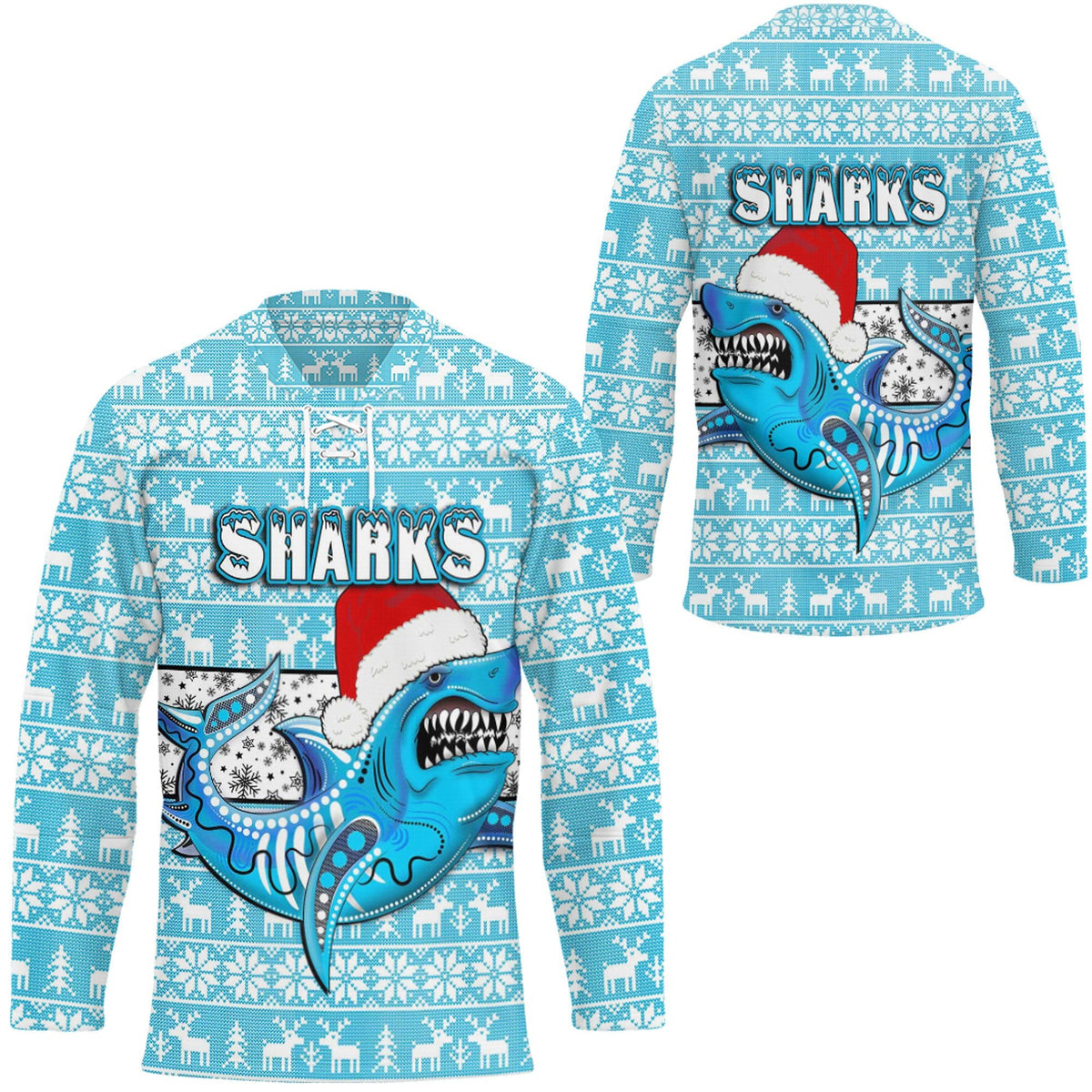 vibe-hoodie-clothing-cronulla-sutherland-sharks-christmas-hockey-jersey