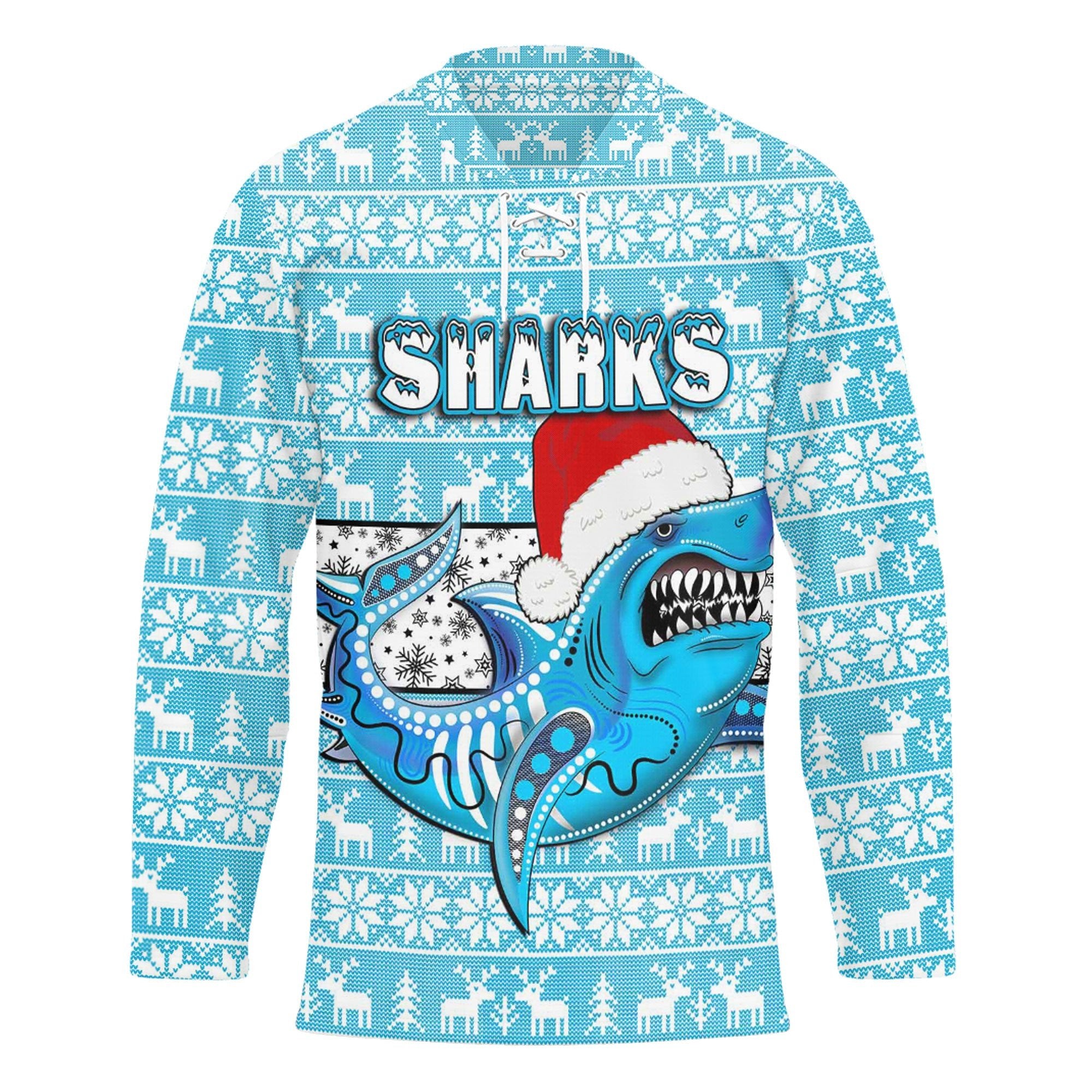 vibe-hoodie-clothing-cronulla-sutherland-sharks-christmas-hockey-jersey