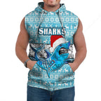 vibe-hoodie-clothing-cronulla-sutherland-sharks-christmas-sleeveless-hoodie
