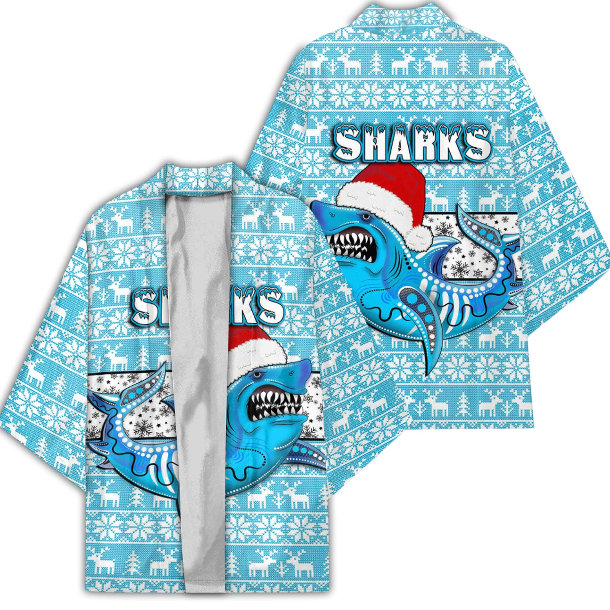 vibe-hoodie-clothing-cronulla-sutherland-sharks-christmas-kimono