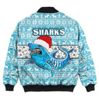 vibe-hoodie-clothing-cronulla-sutherland-sharks-christmas-bomber-jackets