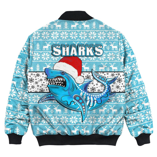 vibe-hoodie-clothing-cronulla-sutherland-sharks-christmas-bomber-jackets