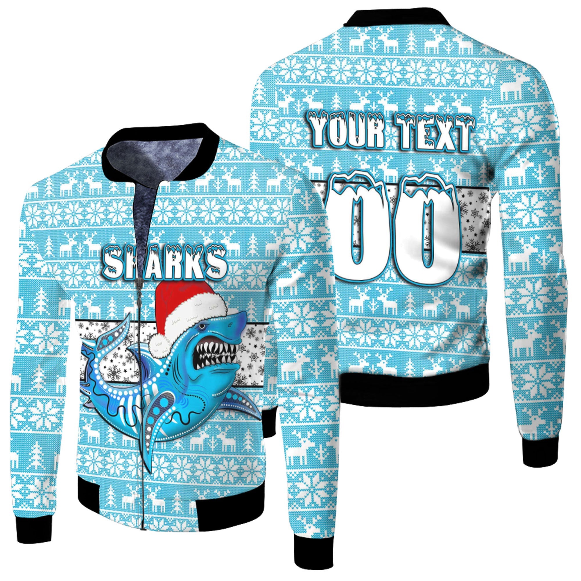 custom-vibe-hoodie-clothing-cronulla-sutherland-sharks-aboriginal-tattoo-fleece-winter-jacket