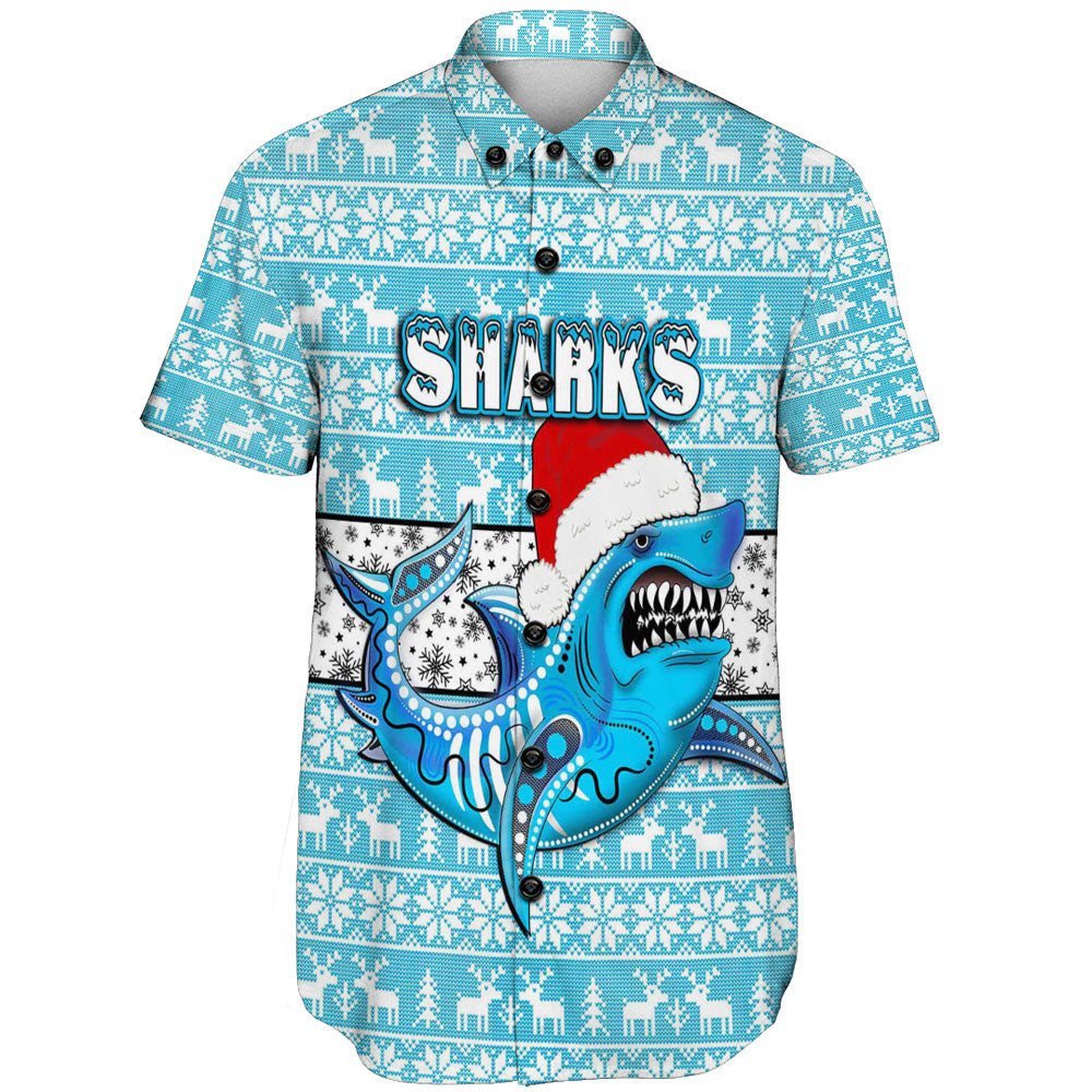 custom-vibe-hoodie-clothing-cronulla-sutherland-sharks-christmas-short-sleeve-shirt