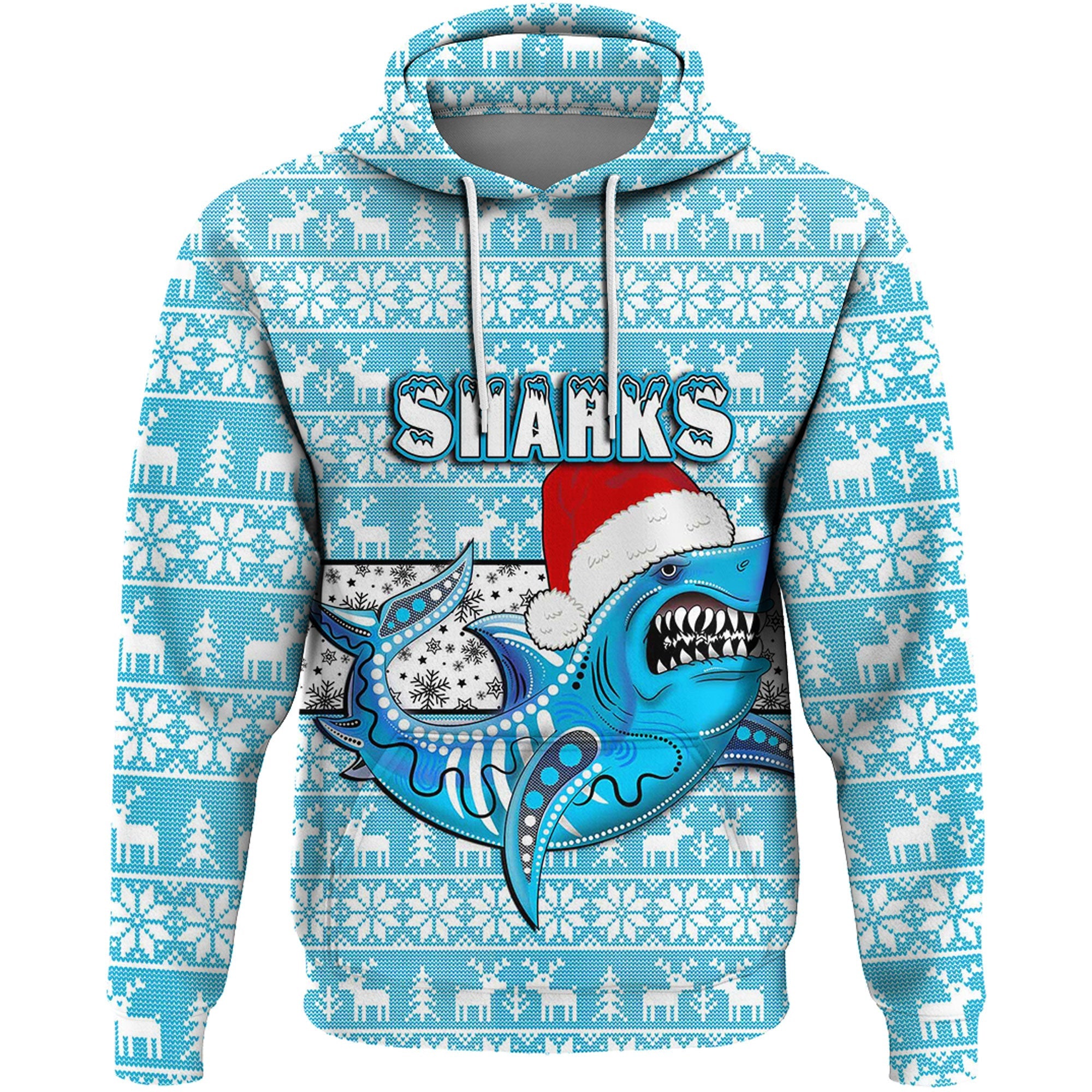 custom-vibe-hoodie-clothing-cronulla-sutherland-sharks-aboriginal-tattoo-hoodie