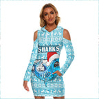 custom-vibe-hoodie-clothing-cronulla-sutherland-sharks-aboriginal-tattoo-womens-tight-dress