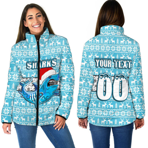 custom-vibe-hoodie-clothing-cronulla-sutherland-sharks-aboriginal-tattoo-women-padded-jacket