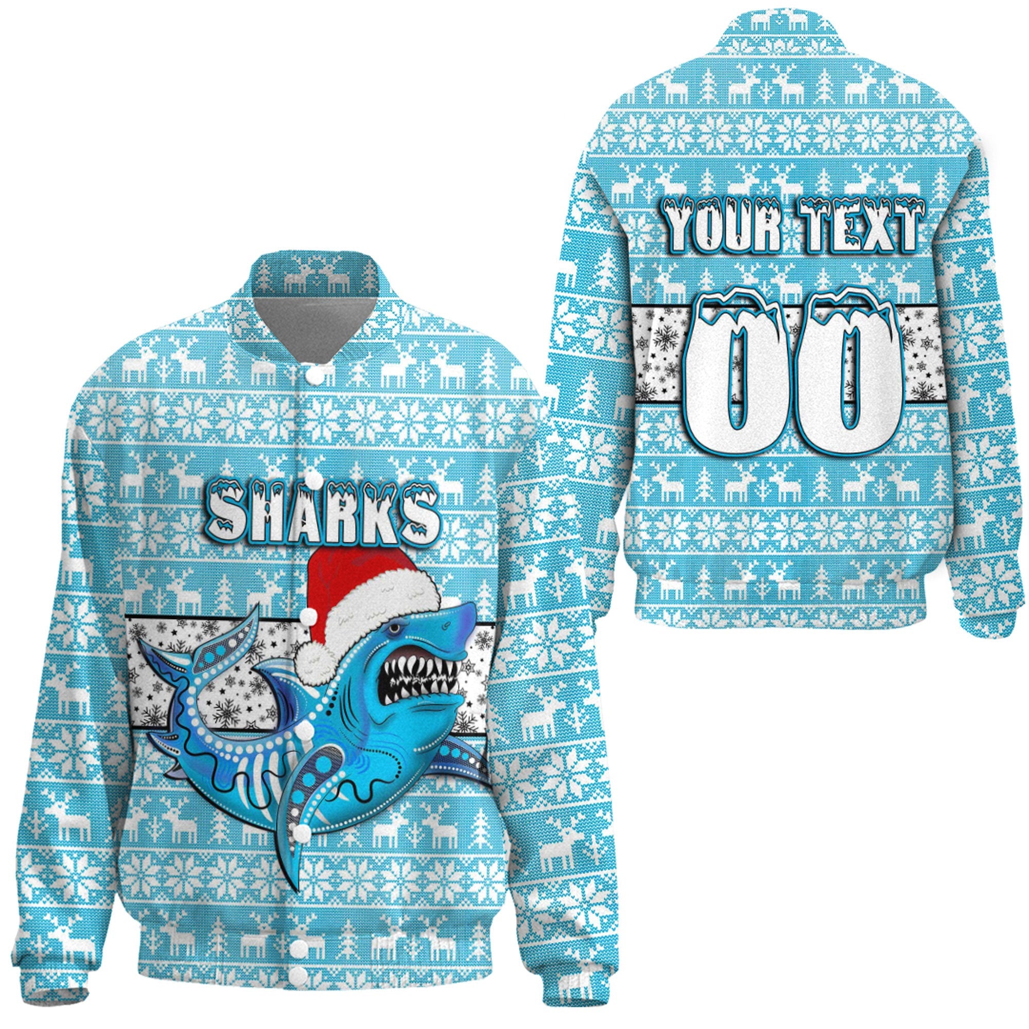 custom-vibe-hoodie-clothing-cronulla-sutherland-sharks-aboriginal-tattoo-thicken-stand-collar-jacket