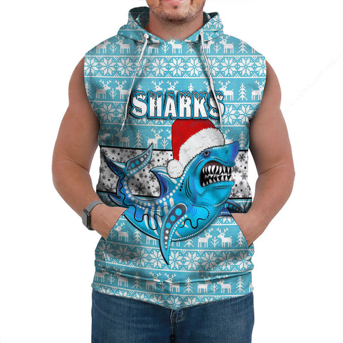 custom-vibe-hoodie-clothing-cronulla-sutherland-sharks-aboriginal-tattoo-sleeveless-hoodie