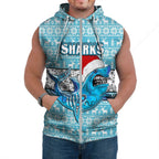 custom-vibe-hoodie-clothing-cronulla-sutherland-sharks-aboriginal-tattoo-sleeveless-hoodie