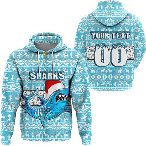 custom-vibe-hoodie-clothing-cronulla-sutherland-sharks-aboriginal-tattoo-zip-hoodie