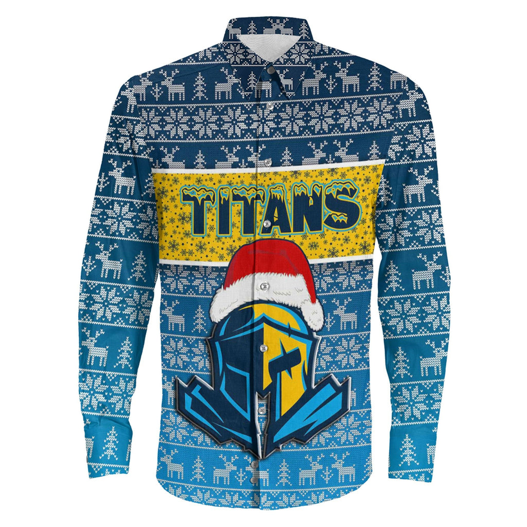 vibe-hoodie-clothing-gold-coast-titans-christmas-long-sleeve-button-shirt