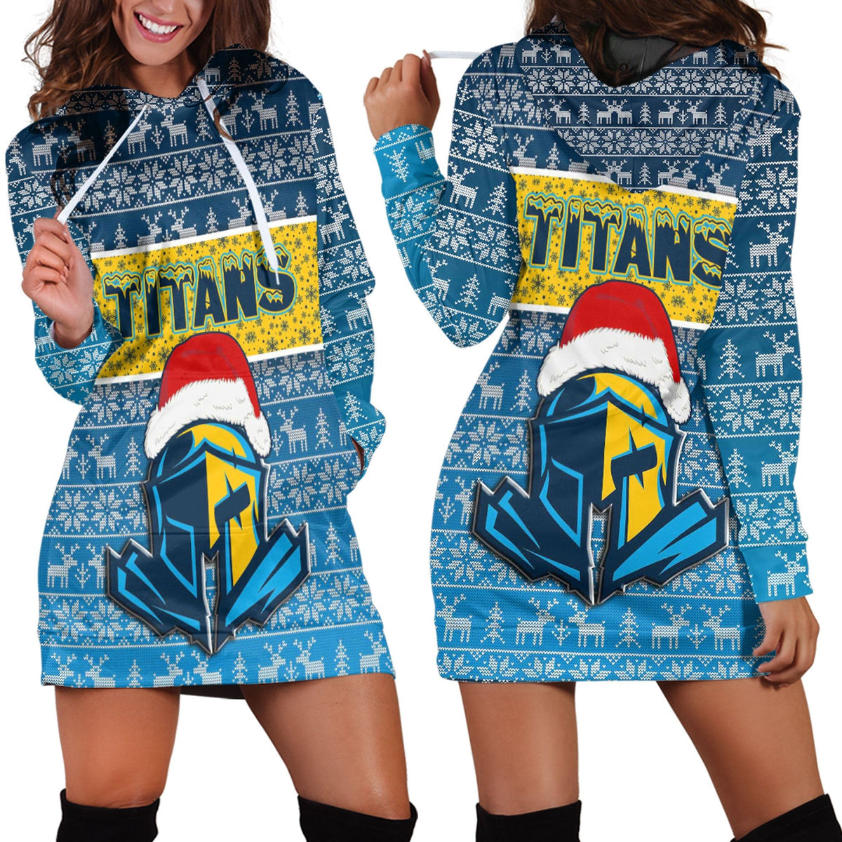 vibe-hoodie-clothing-gold-coast-titans-christmas-hoodie-dress