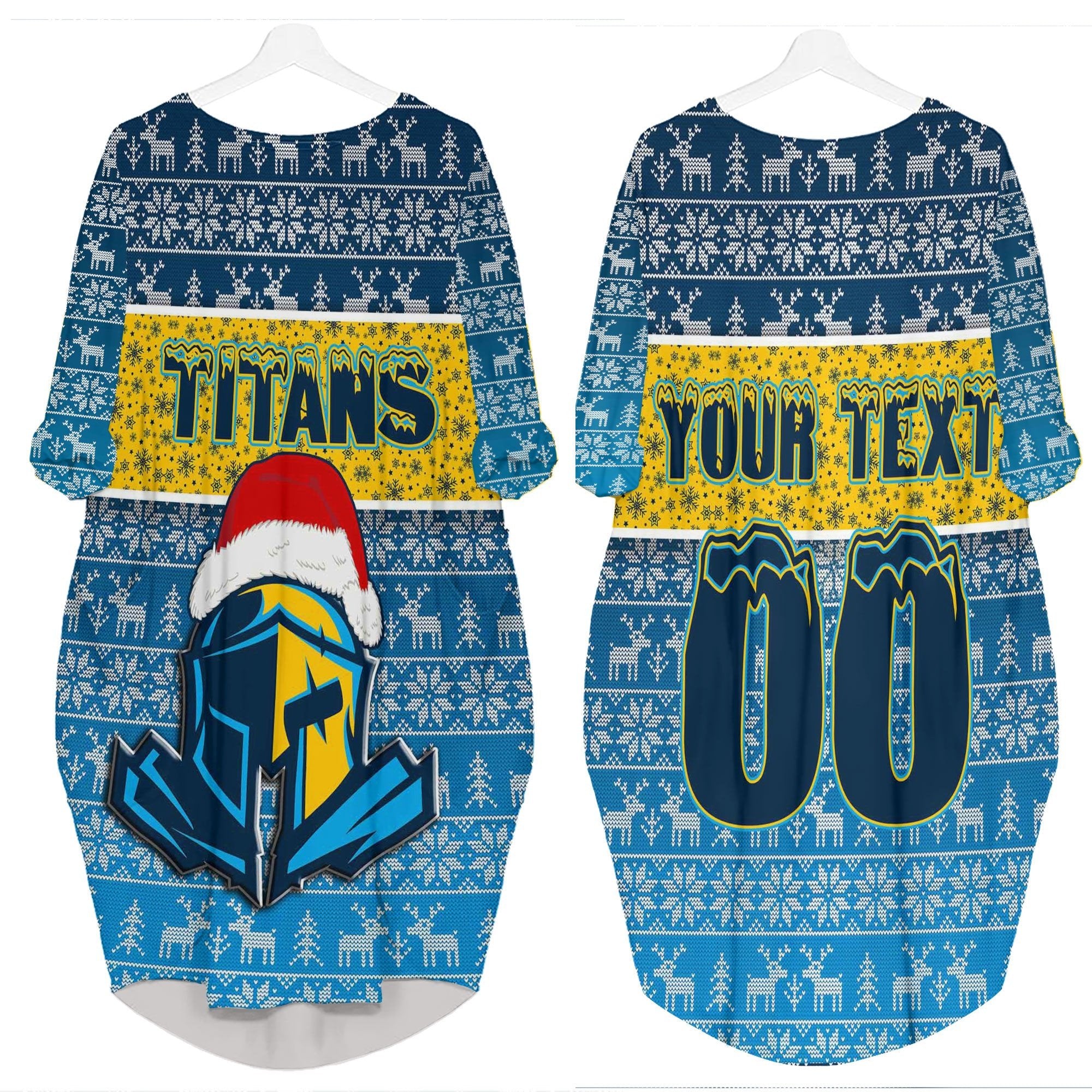 custom-vibe-hoodie-clothing-gold-coast-titans-christmas-aboriginal-tattoo-batwing-pocket-dress