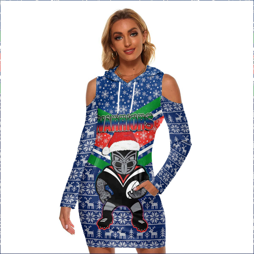 custom-vibe-hoodie-clothing-new-zealand-warriors-christmas-aboriginal-tattoo-womens-tight-dress