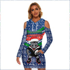 custom-vibe-hoodie-clothing-new-zealand-warriors-christmas-aboriginal-tattoo-womens-tight-dress
