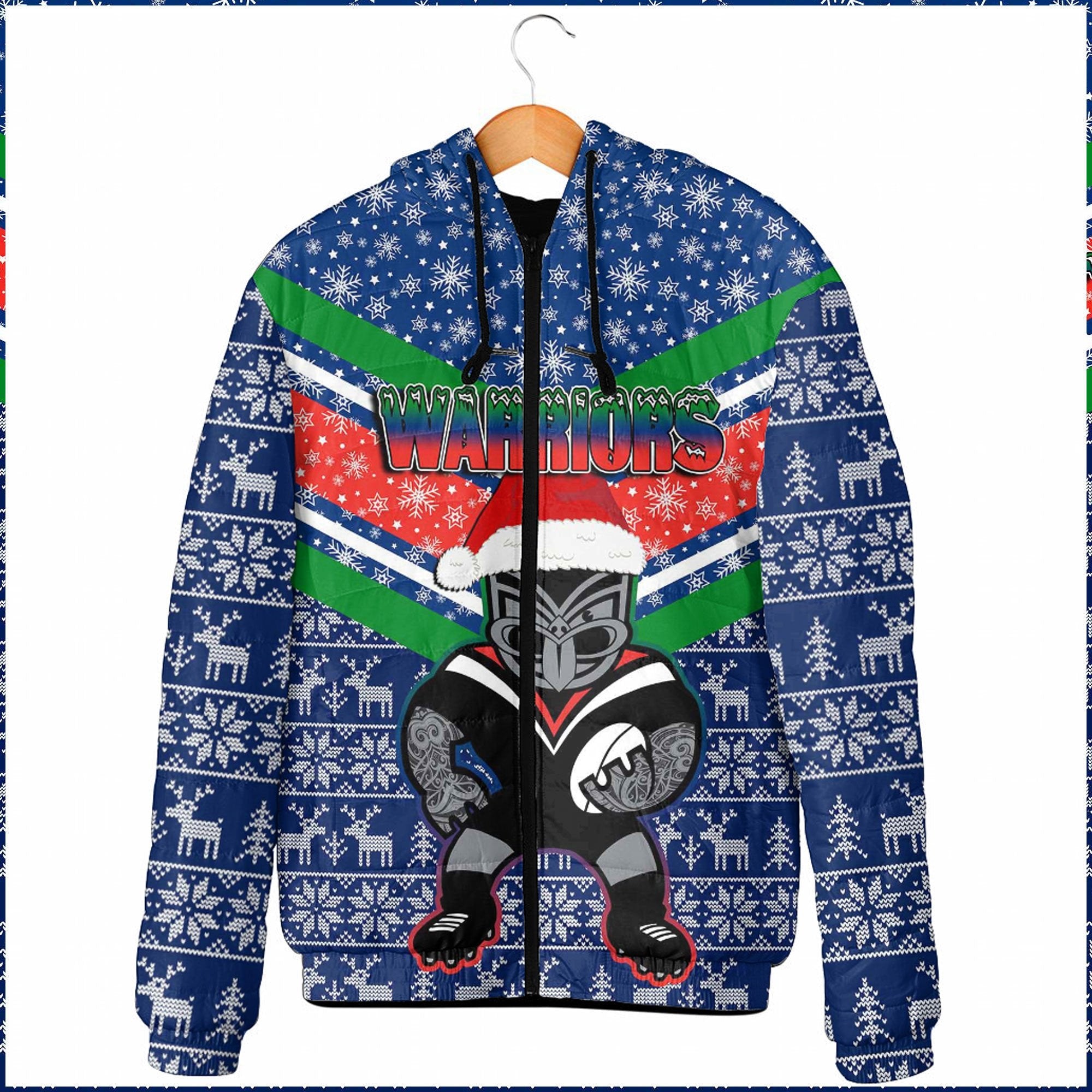 custom-vibe-hoodie-clothing-new-zealand-warriors-christmas-aboriginal-tattoo-hooded-padded-jacket