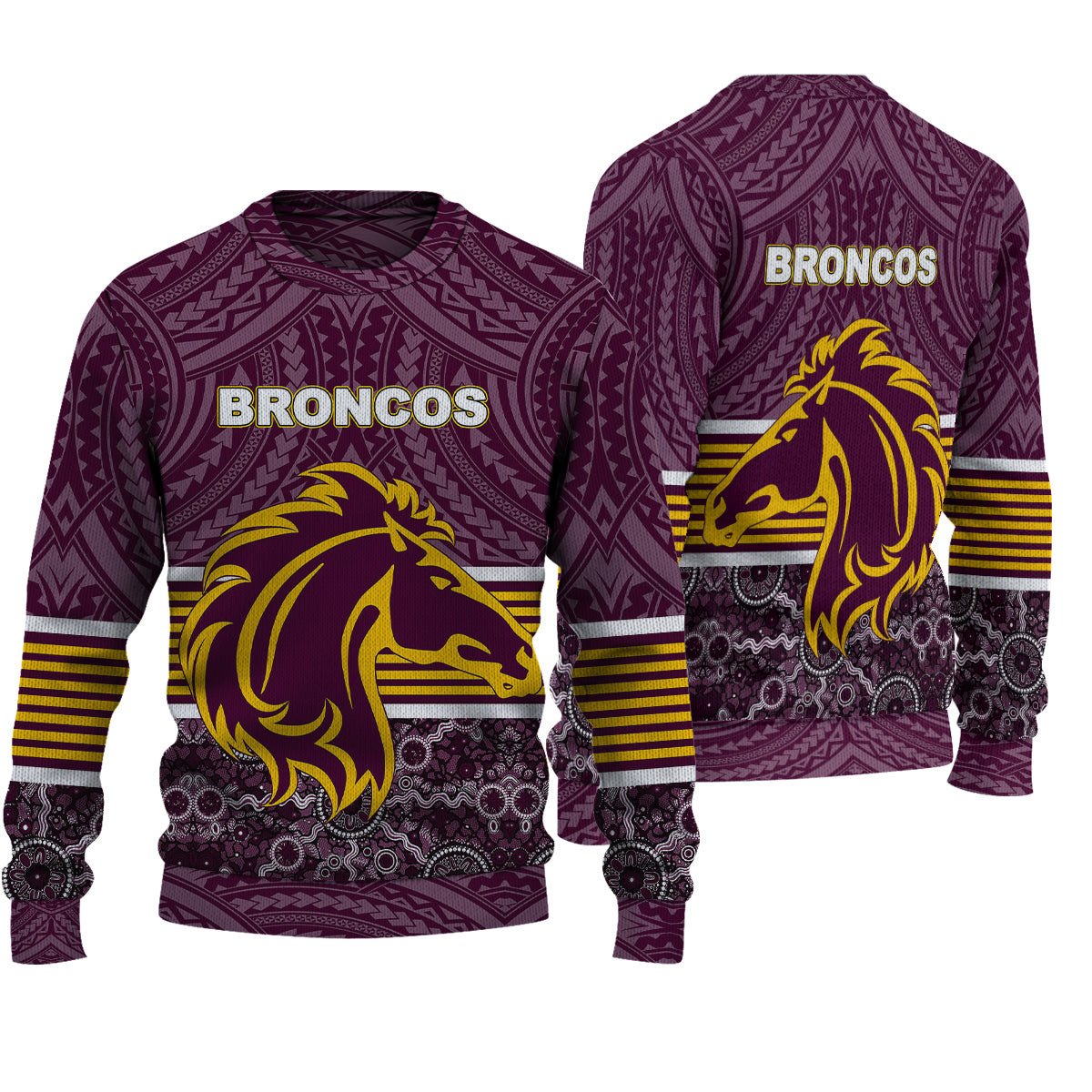 vibe-hoodie-clothing-brisbane-broncos-tattoo-style-knitted-sweater
