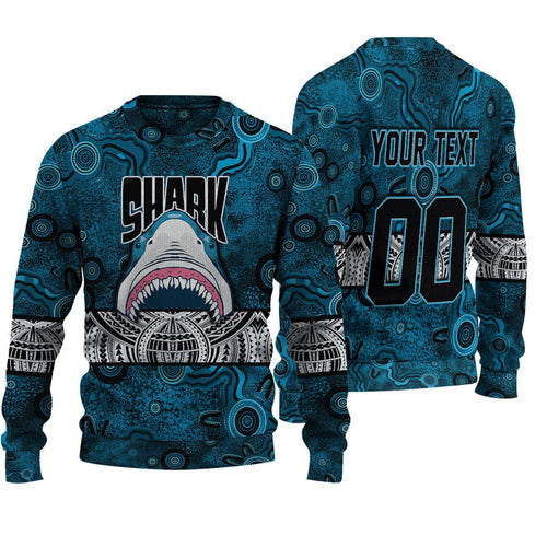 vibe-hoodie-clothing-custom-cronulla-sutherland-sharks-tattoo-style-knitted-sweater