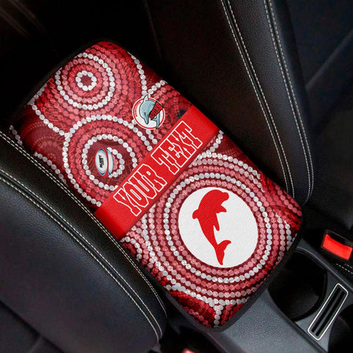 vibe-hoodie-car-center-custom-redcliffe-dolphins-new-style-car-center-console-cover