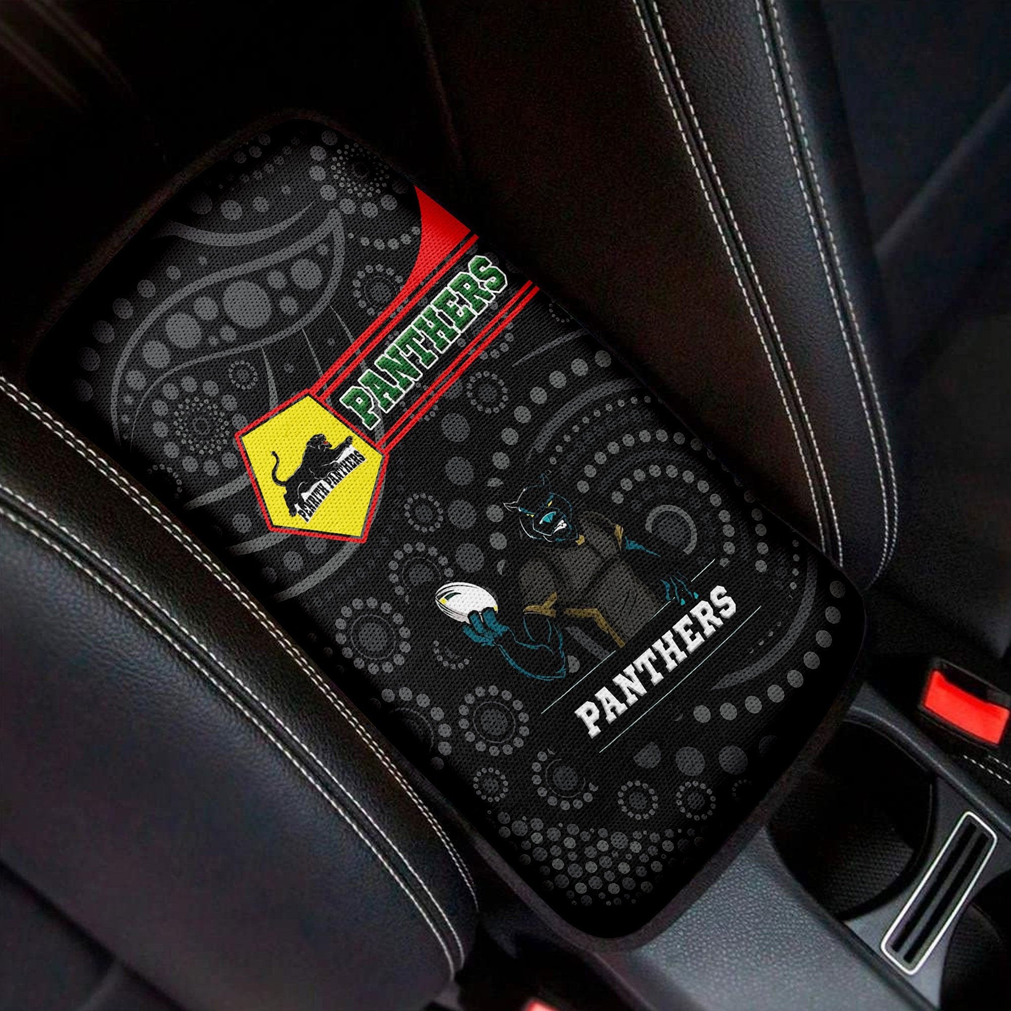 vibe-hoodie-car-center-penrith-panthers-simple-style-car-center-console-cover