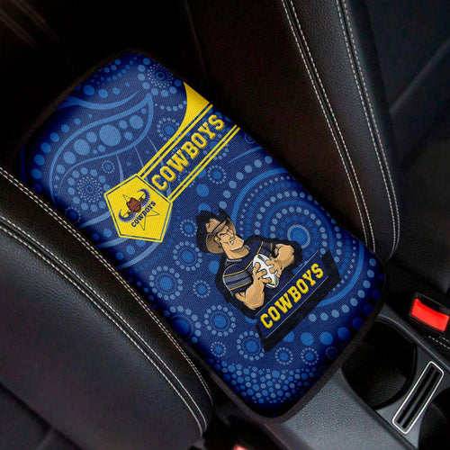 vibe-hoodie-car-center-north-queensland-cowboys-simple-style-car-center-console-cover