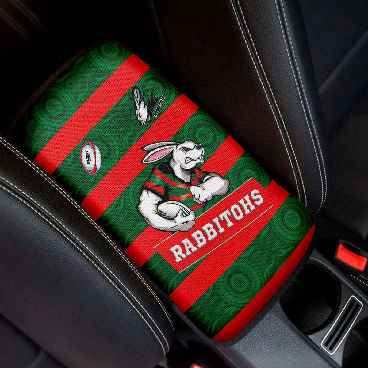 vibe-hoodie-car-center-south-sydney-rabbitohs-car-center-console-cover