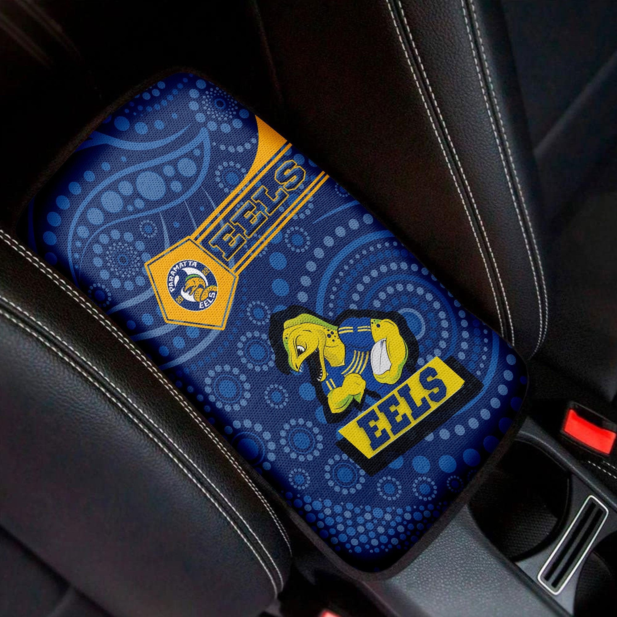 vibe-hoodie-car-center-parramatta-eels-simple-style-car-center-console-cover