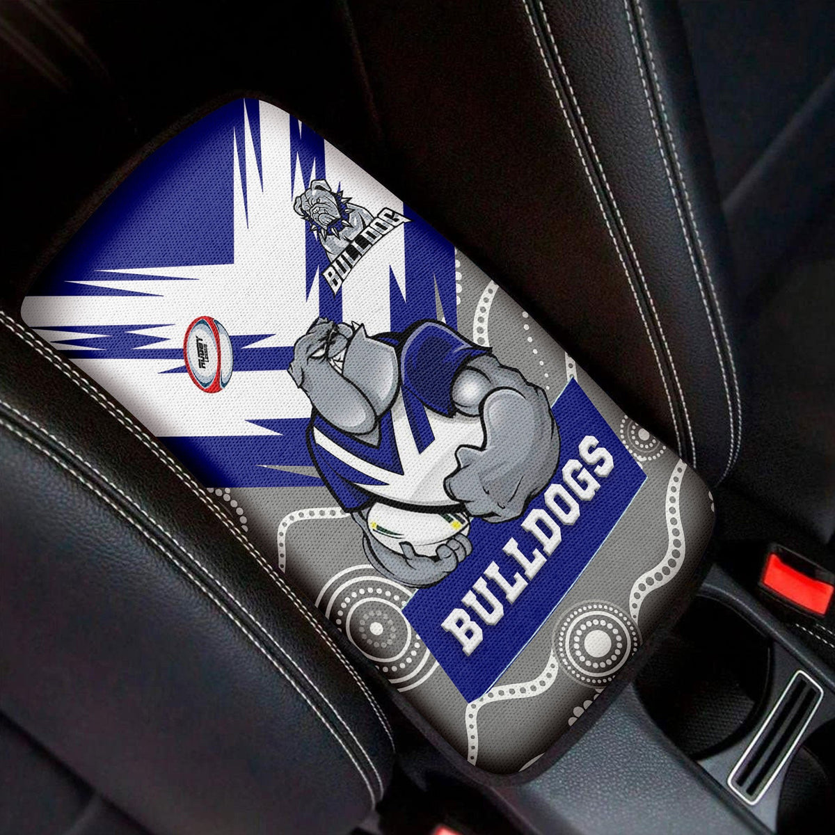 vibe-hoodie-car-center-canterbury-bankstown-bulldogs-car-center-console-cover