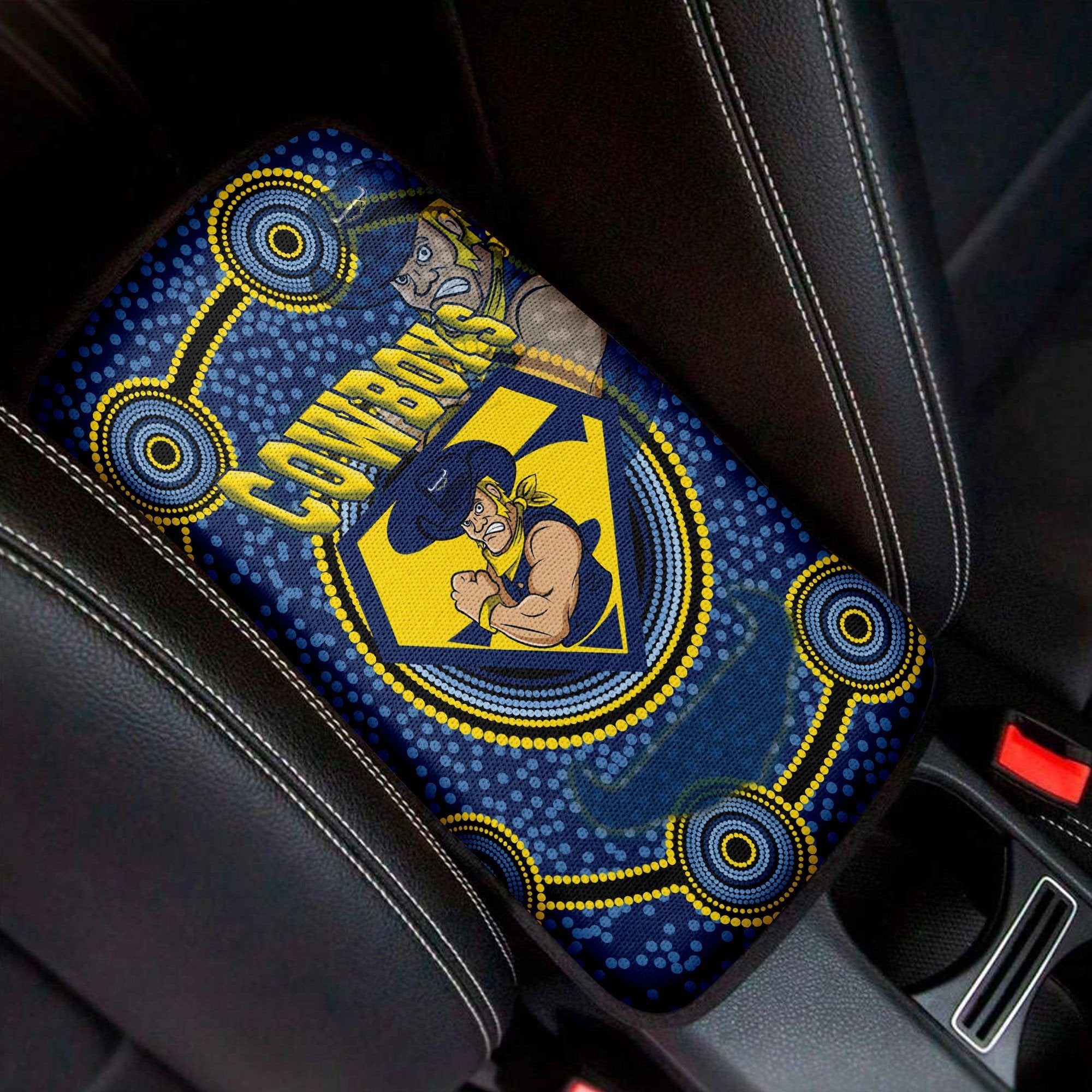 vibe-hoodie-car-center-north-queensland-cowboys-superman-car-center-console-cover