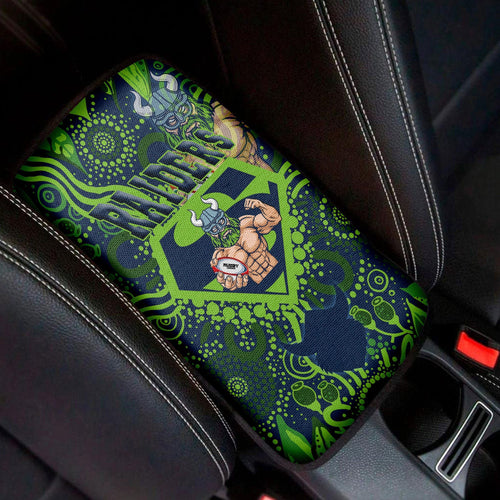 vibe-hoodie-car-center-canberra-raiders-superman-car-center-console-cover