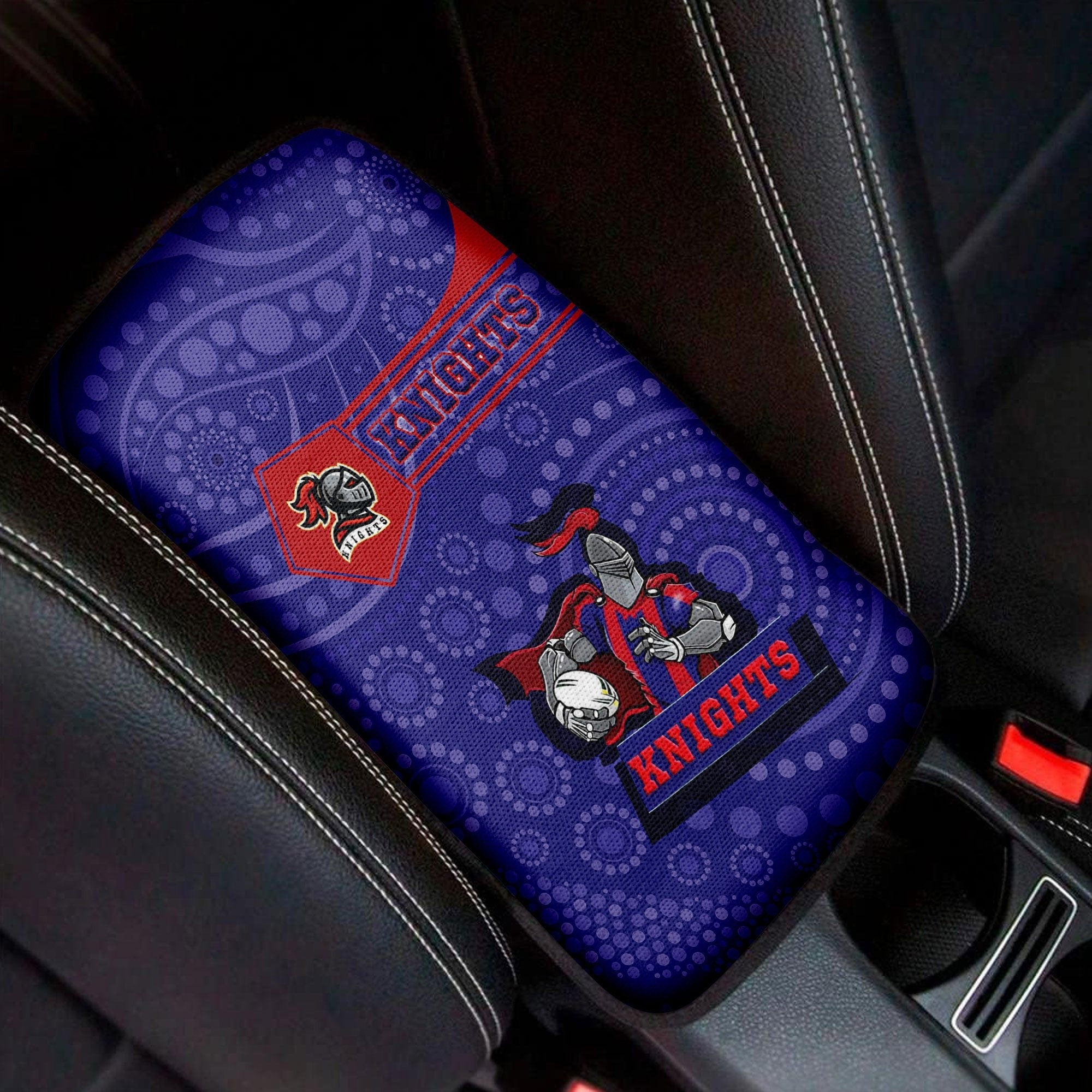 vibe-hoodie-car-center-newcastle-knights-simple-style-car-center-console-cover