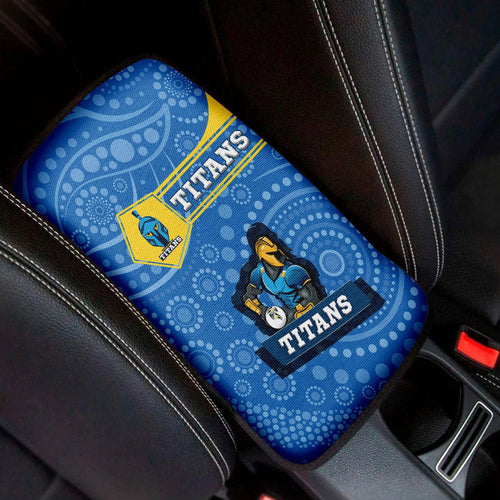 vibe-hoodie-car-center-gold-coast-titans-simple-style-car-center-console-cover
