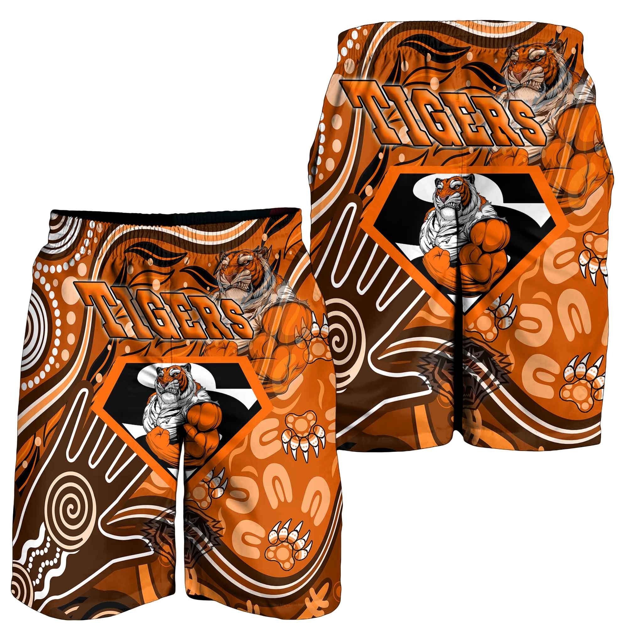 vibe-hoodie-clothing-west-tigers-superman-mens-short