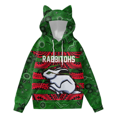 vibe-hoodie-clothing-south-sydney-rabbitohs-tattoo-style-hoodie-with-decorative-ears