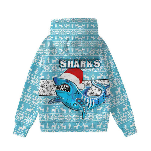 vibe-hoodie-clothing-cronulla-sutherland-sharks-christmas-hoodie-with-decorative-ears