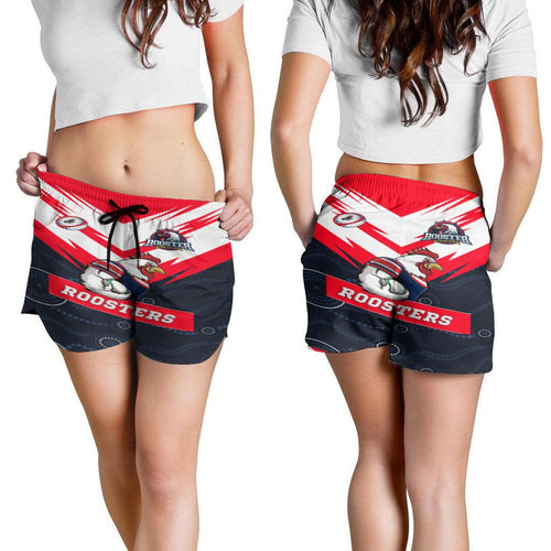vibe-hoodie-clothing-sydney-roosters-womens-short