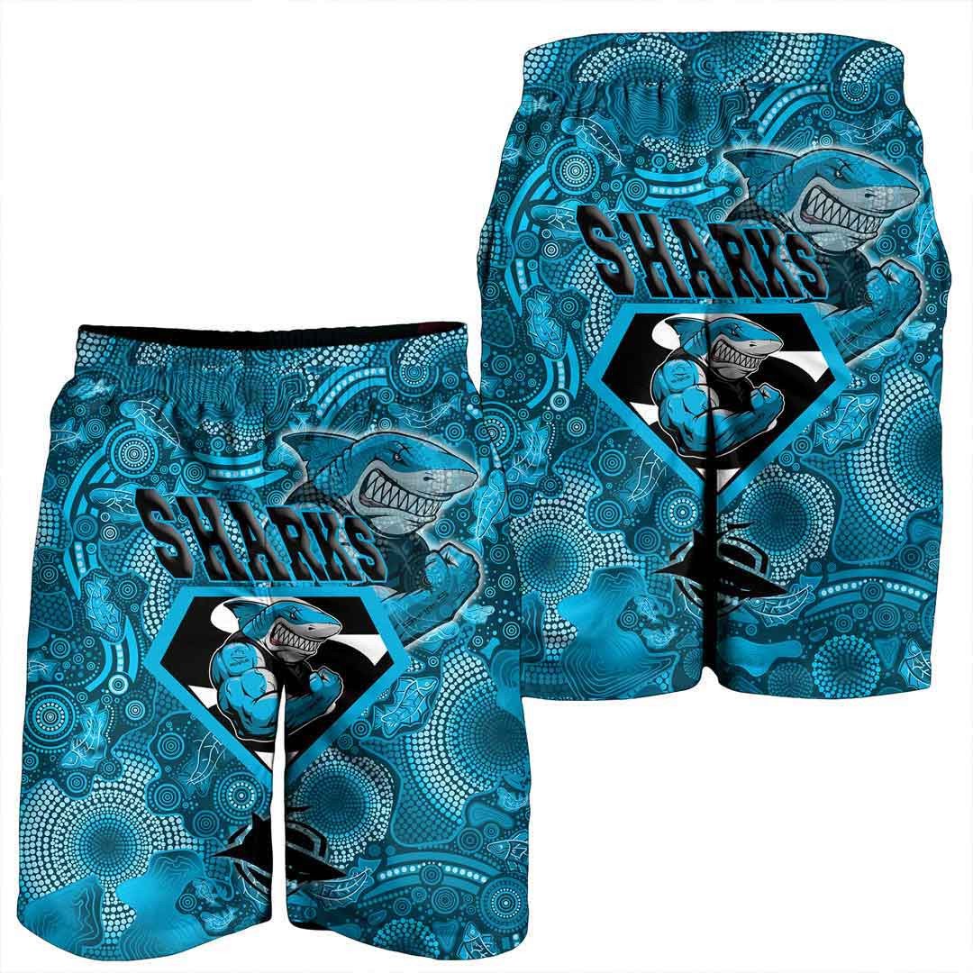 vibe-hoodie-clothing-cronulla-sutherland-sharks-superman-mens-short