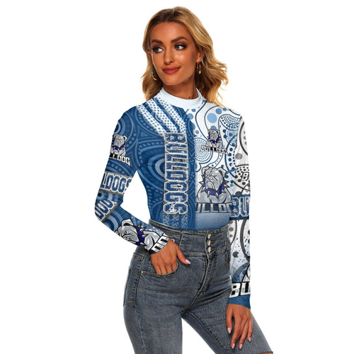 vibe-hoodie-clothing-canterbury-bankstown-bulldogs-sporty-style-womens-stretchable-turtleneck-top