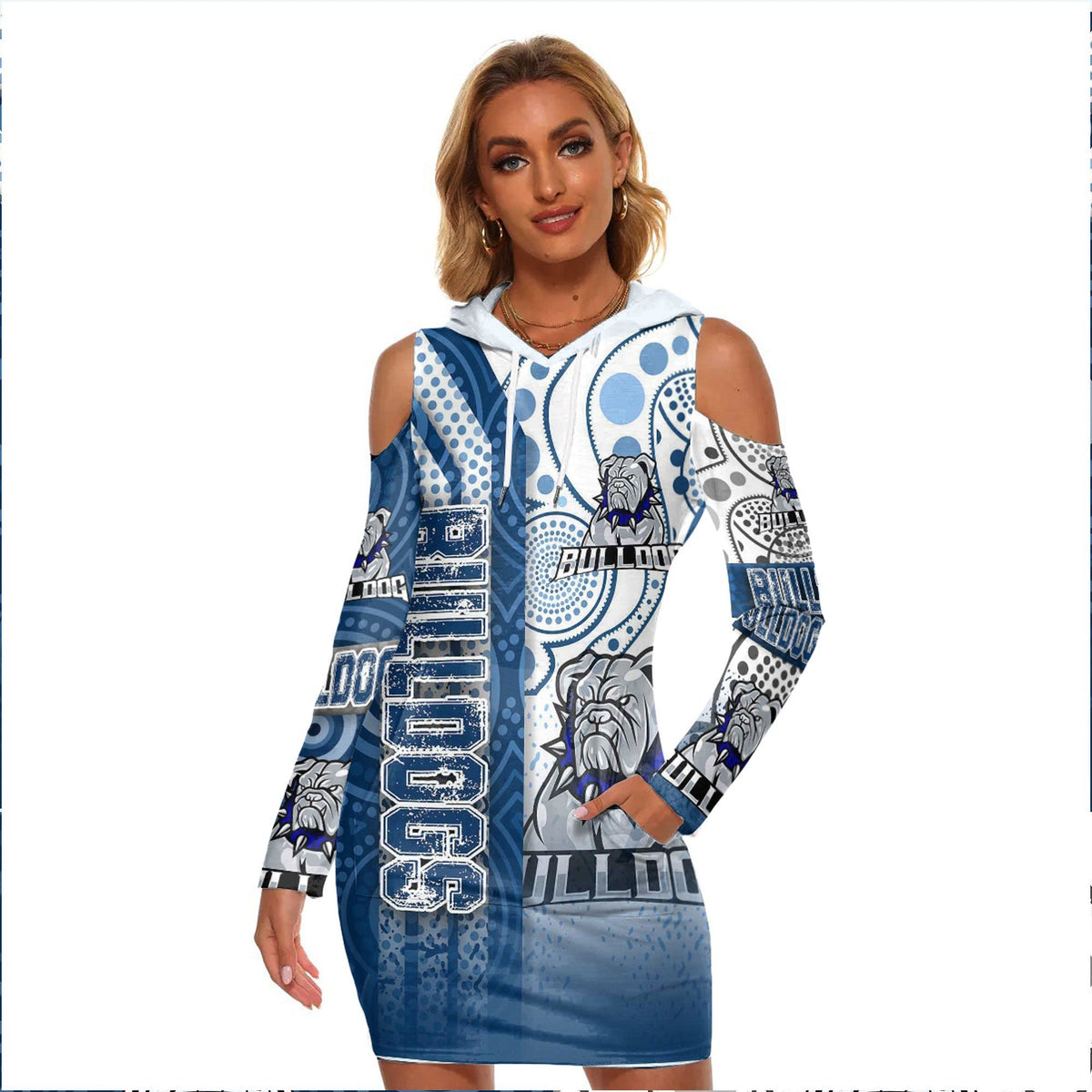 vibe-hoodie-clothing-canterbury-bankstown-bulldogs-sporty-style-womens-tight-dress