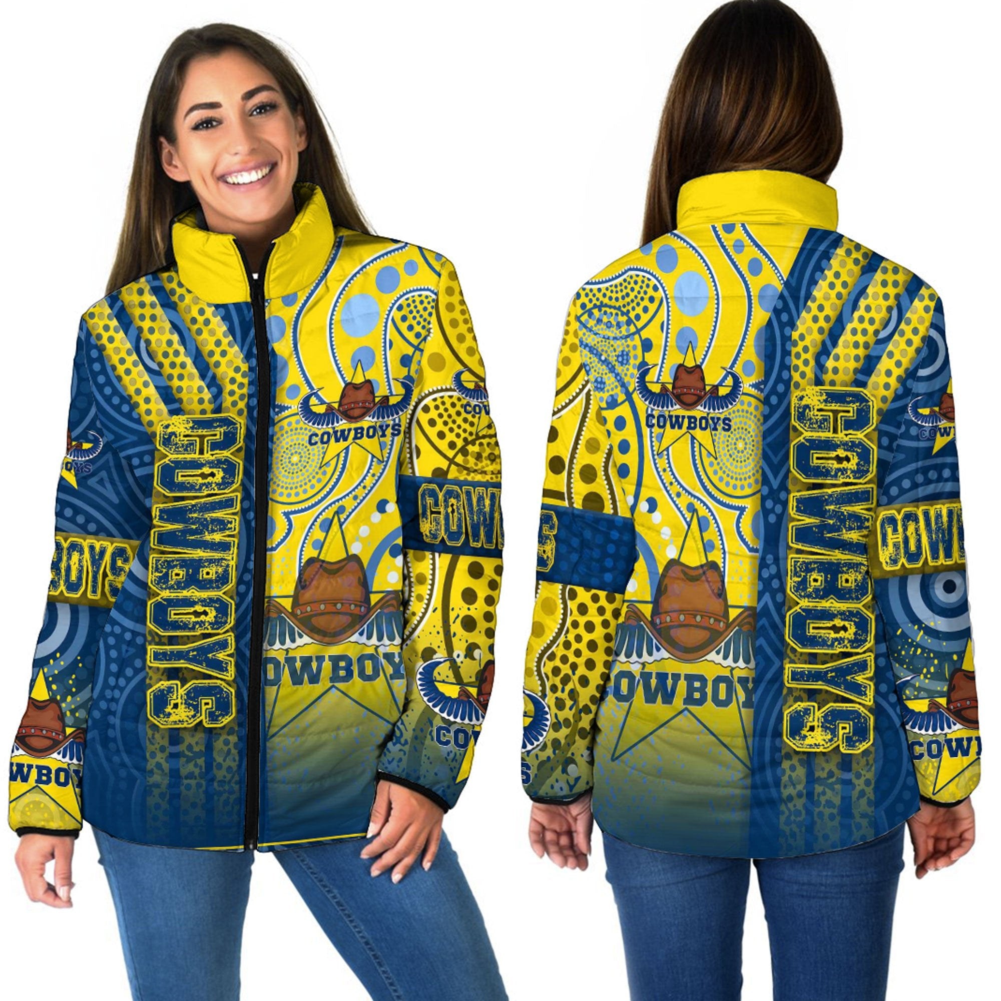 vibe-hoodie-clothing-north-queensland-cowboys-sporty-style-womens-stretchable-turtleneck-top