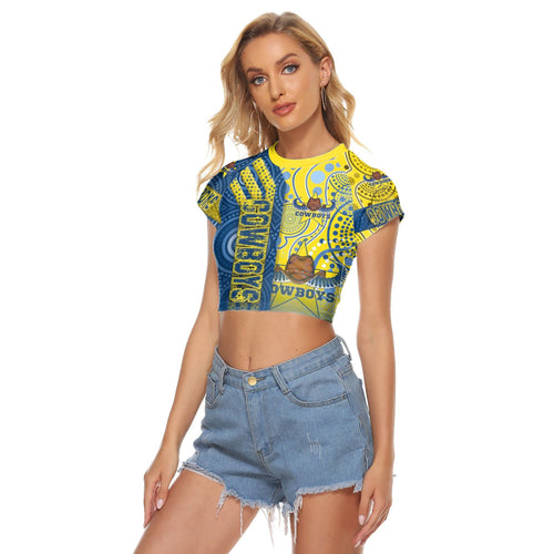 vibe-hoodie-clothing-north-queensland-cowboys-sporty-style-womens-stretchable-turtleneck-top