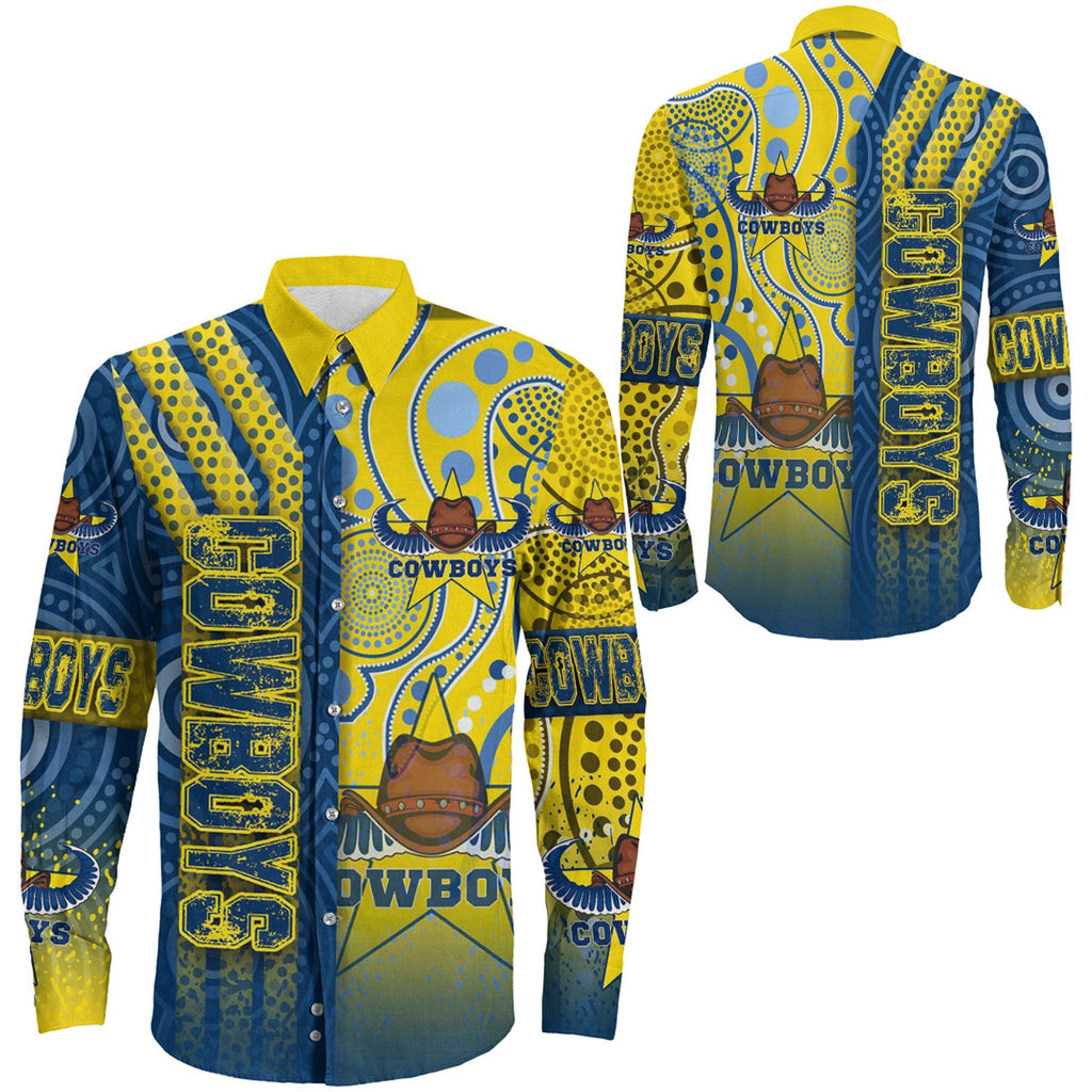 vibe-hoodie-clothing-north-queensland-cowboys-sporty-style-long-sleeve-button-shirt