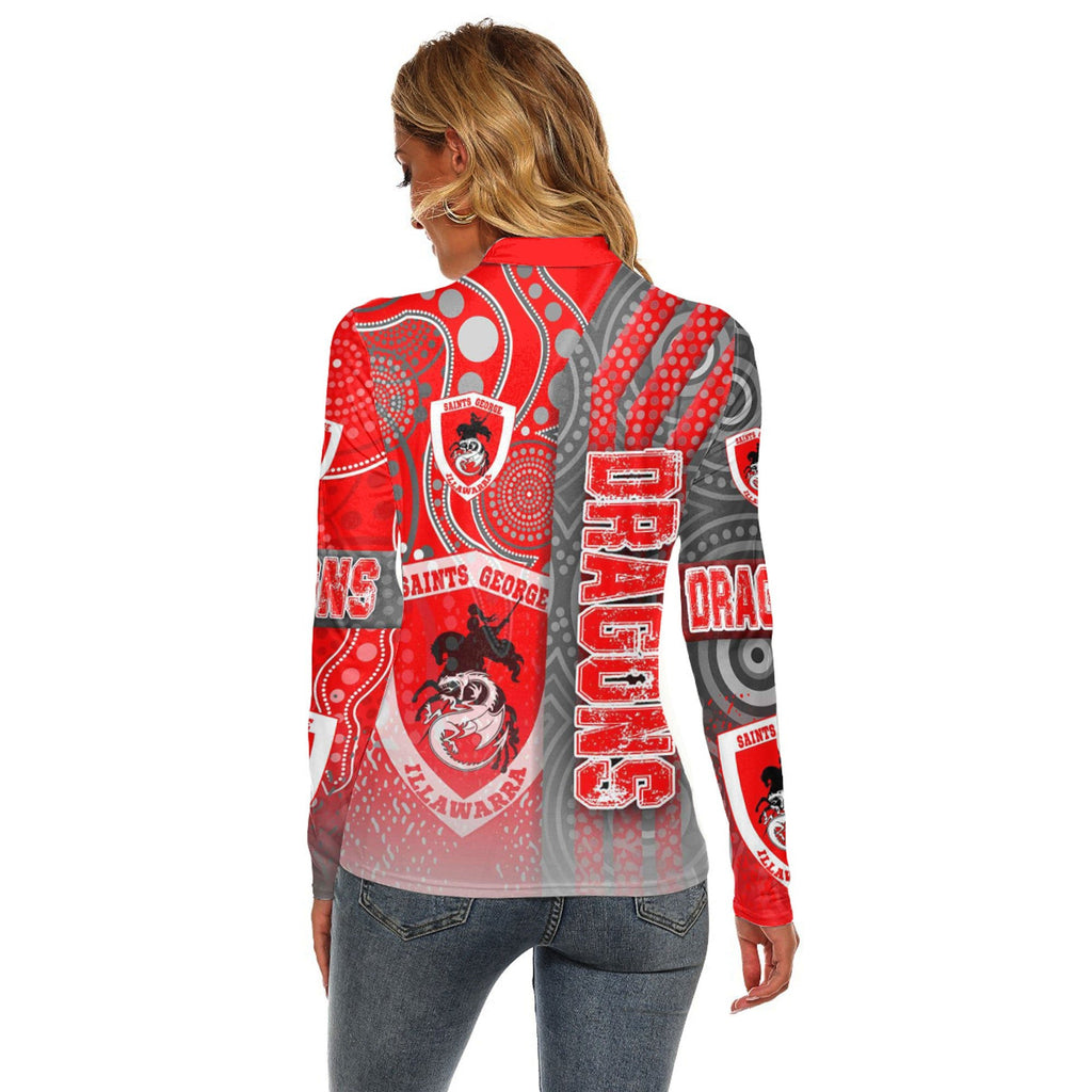 vibe-hoodie-clothing-st-george-illawarra-dragons-sporty-style-womens-stretchable-turtleneck-top